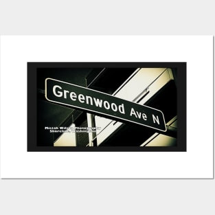 Greenwood Avenue, Shoreline, WA by MWP Posters and Art